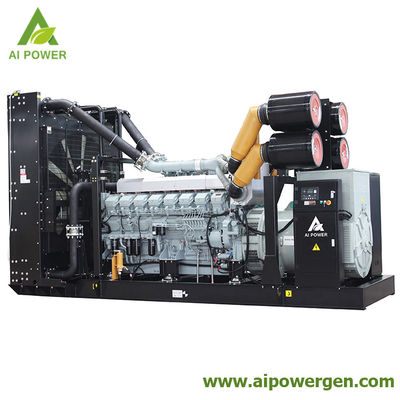 1875KVA 1500KW 50Hz Diesel Generator Mitsubishi S16R-PTA2 Powered