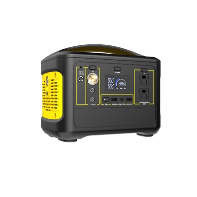 IEC62133 Quick Charge Portable Mobile Power Bank 600W